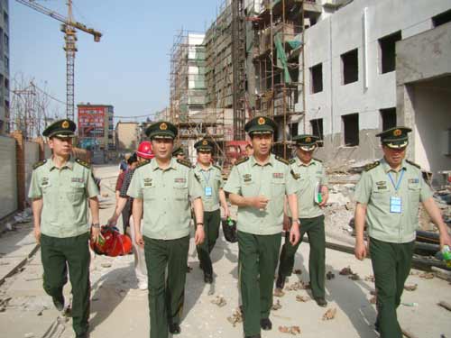 安徽省消防總隊到YT保溫現(xiàn)場檢收贊揚YT保溫材料